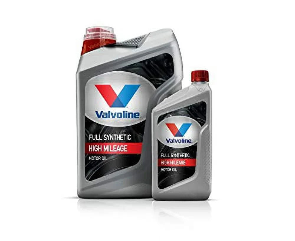Mileage Jug, Pour Bottle, Valvoline 10W-30 - Motor EZ sold Quart Synthetic High 5 each by Oil, Full