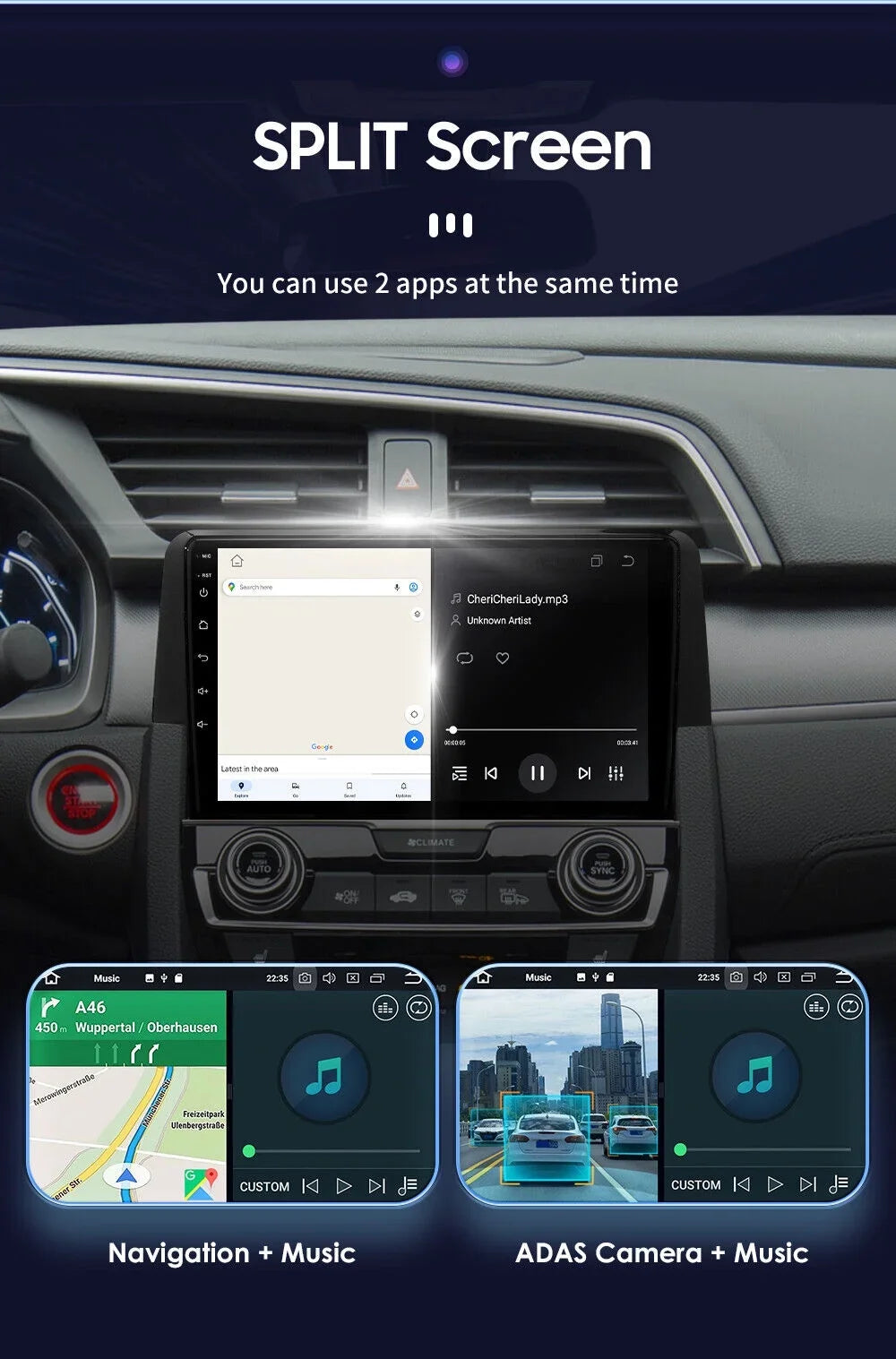 Stereo Backup GPS Camera WIFI Auto AHD Fiat DSP 500 For Radio Android Carplay 9" Navigation Car 3+32GB 2007-2015