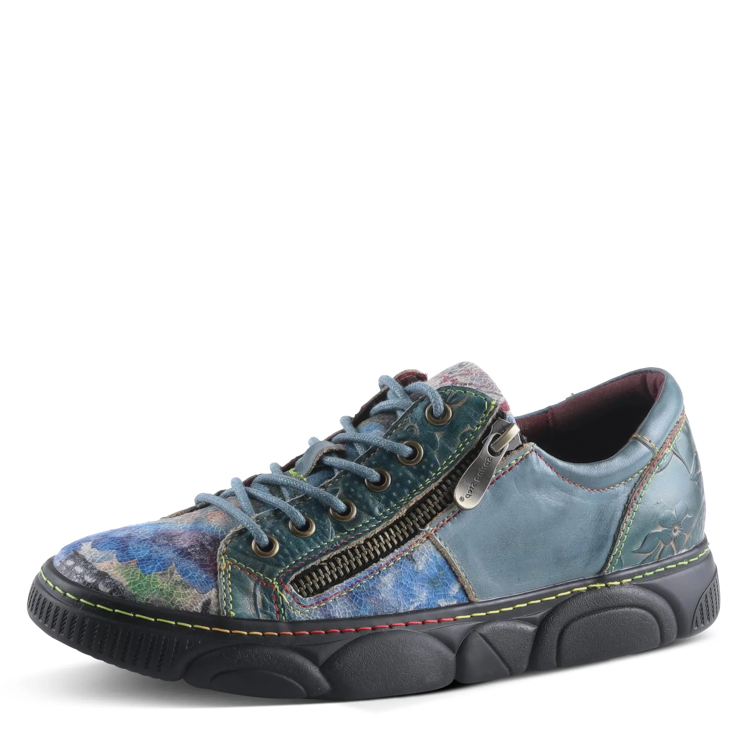 Danli-Bloom Multi 5 35 US EU Blue Women's Step L`Artiste Sneaker / Spring