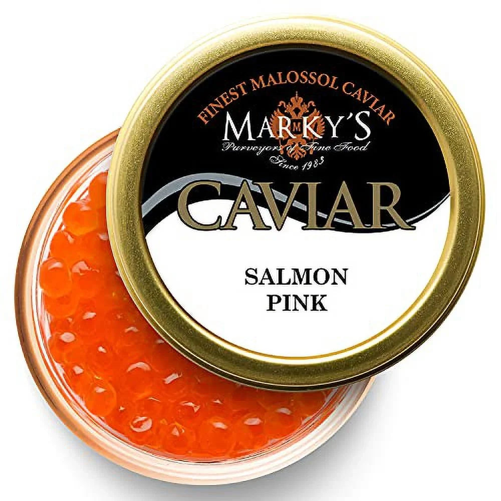 / 4 OZ 114 Wild GUARANTEED OVERNIGHT Caviar G - Pink Caught Roe Salmon -