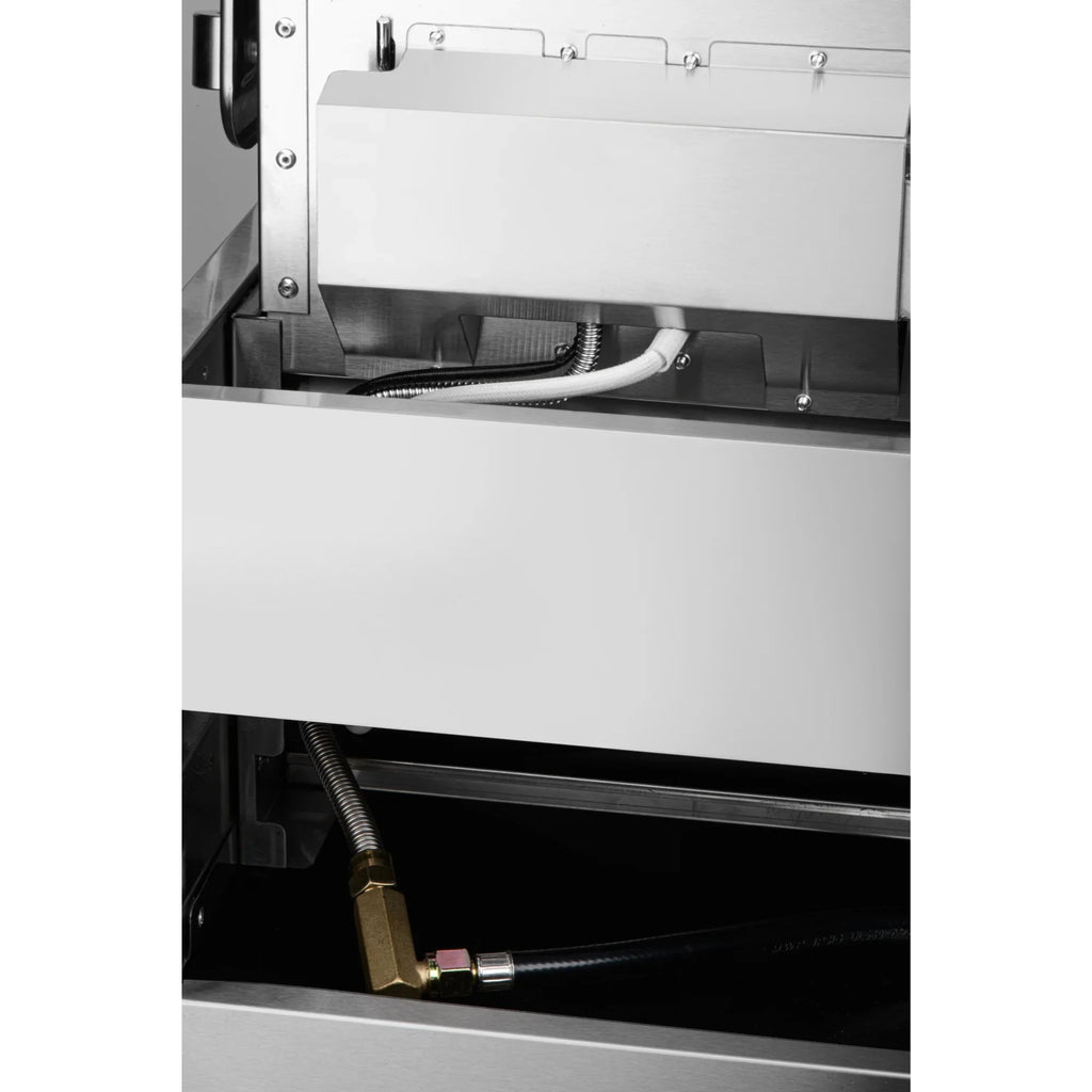Stainless-Steel in 30 Liquid for Grill Outdoor Propane Kitchen in. (KM-OKS-BQ30) Built-in BBQ