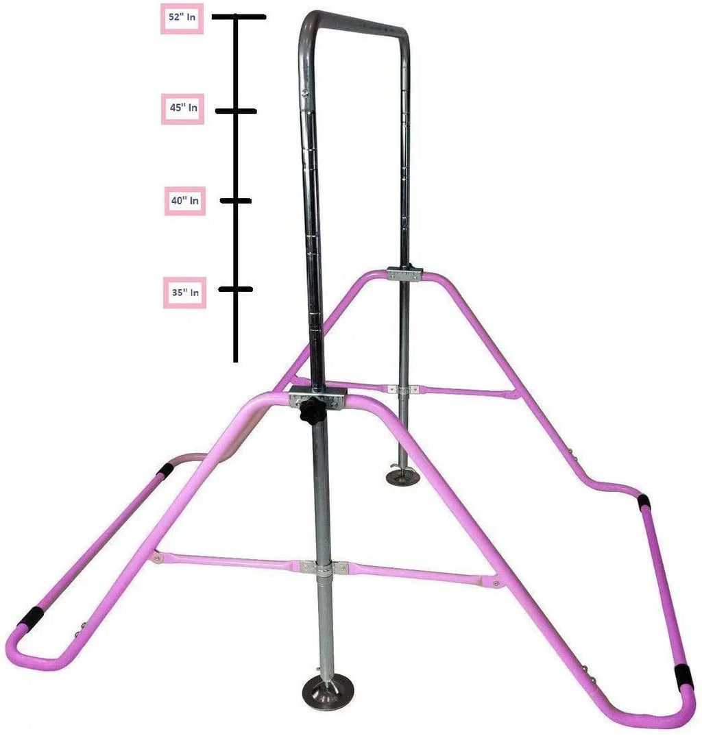Climbing Bar Junior Gymnastics Kip Bar Jungle Training, Tower Bar, Bar, Horizontal Progymnastics Pink Monkey Gym