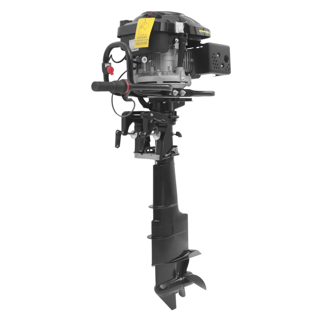Stroke Engine Motor for Outboard 4 Outboard Motor 196CC Heavy Adventure Duty Fishing Boat 7.5HP Trolling Boat Outdoor G-a-s-o-l-i-n-e Motor Aquaculture Miumaeov