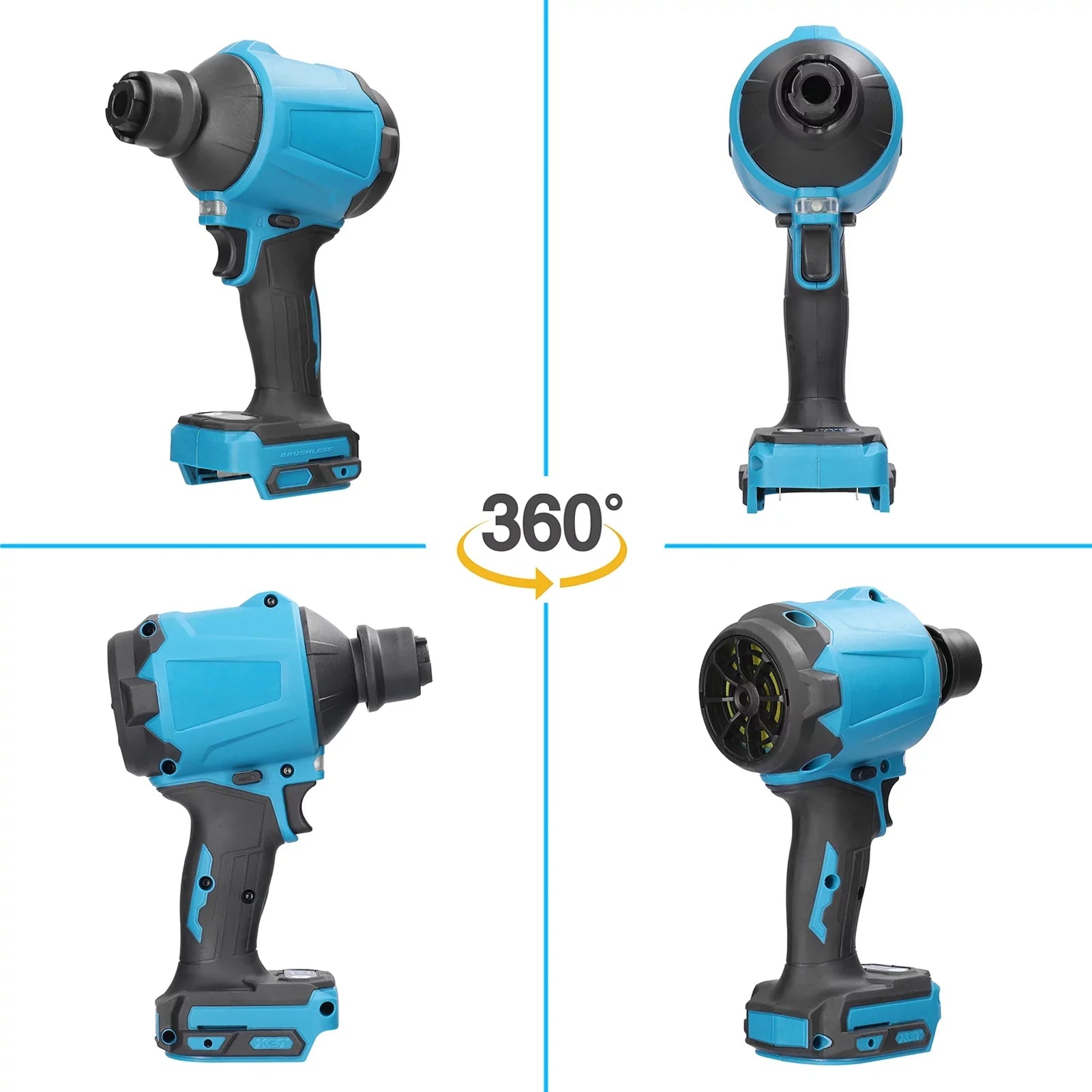Inflator Dust Machine moobody Narrow-space Effective Rechargeable Cordless for Air Cleaning. - Dust and Blowing Electric