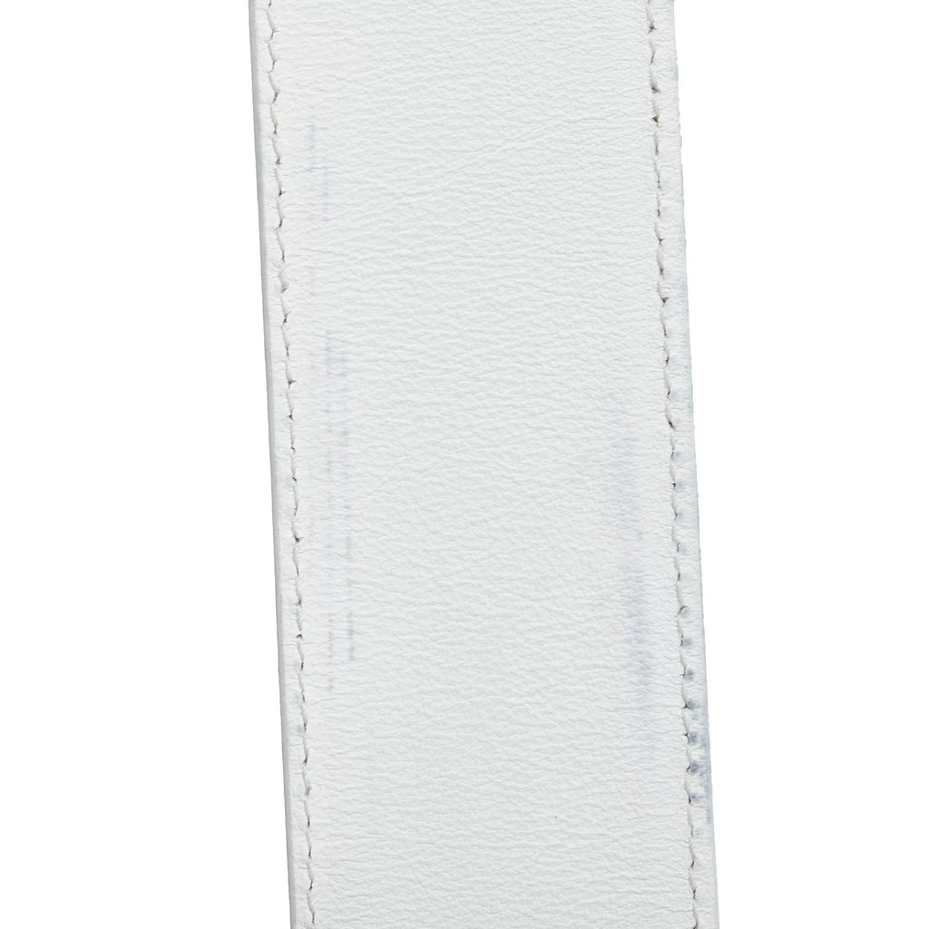 Paradise Medium Lady Unisex White Authenticated Satchel Dior Pre-Owned Lambskin Leather (Good)