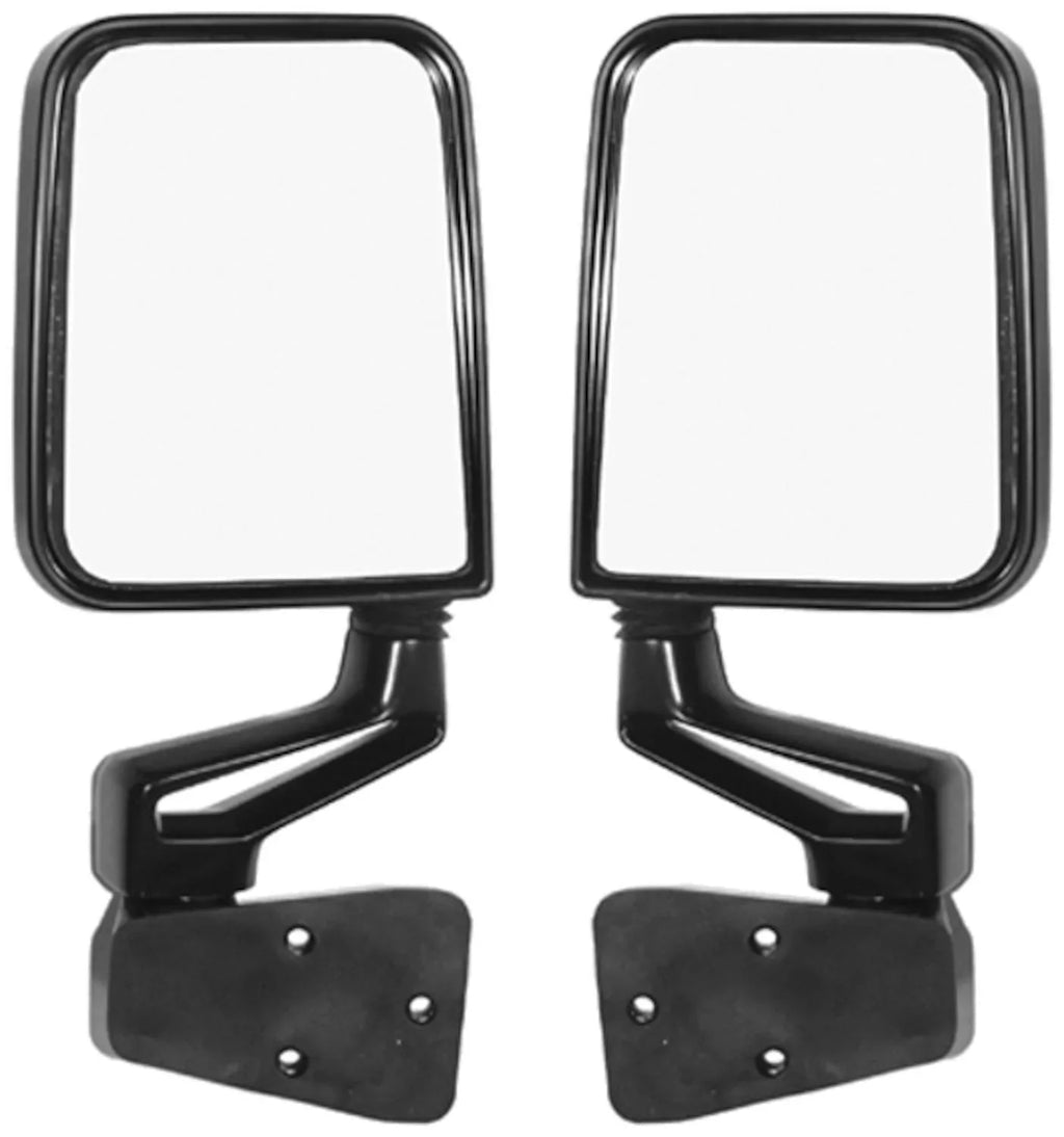 (BLACK) Crown TJ, KIT 1989-1995 MIRROR YJ / Automotive select: 82200834K WRANGLER Fits WRANGLER JEEP 1997-2006 DOOR JEEP CAS82200834K /