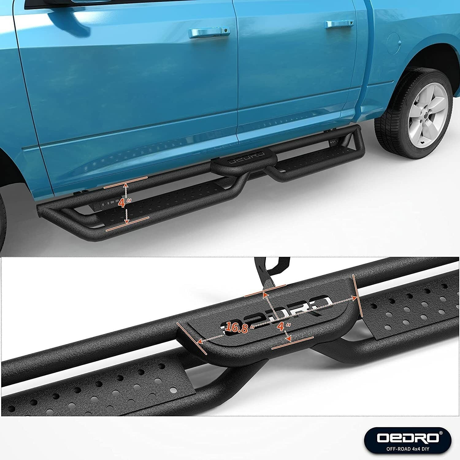 Bars 1500 Boards Dodge Ledkingdomus Crew Running Cab Ram Ram Classic 2019-2023 2009-2018 1500 for