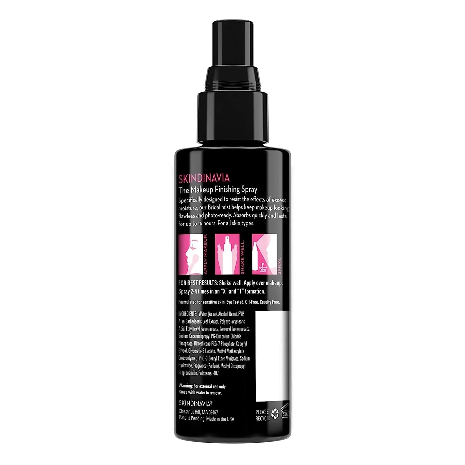 Finishing The Skindinavia- 4oz Spray Bridal Makeup
