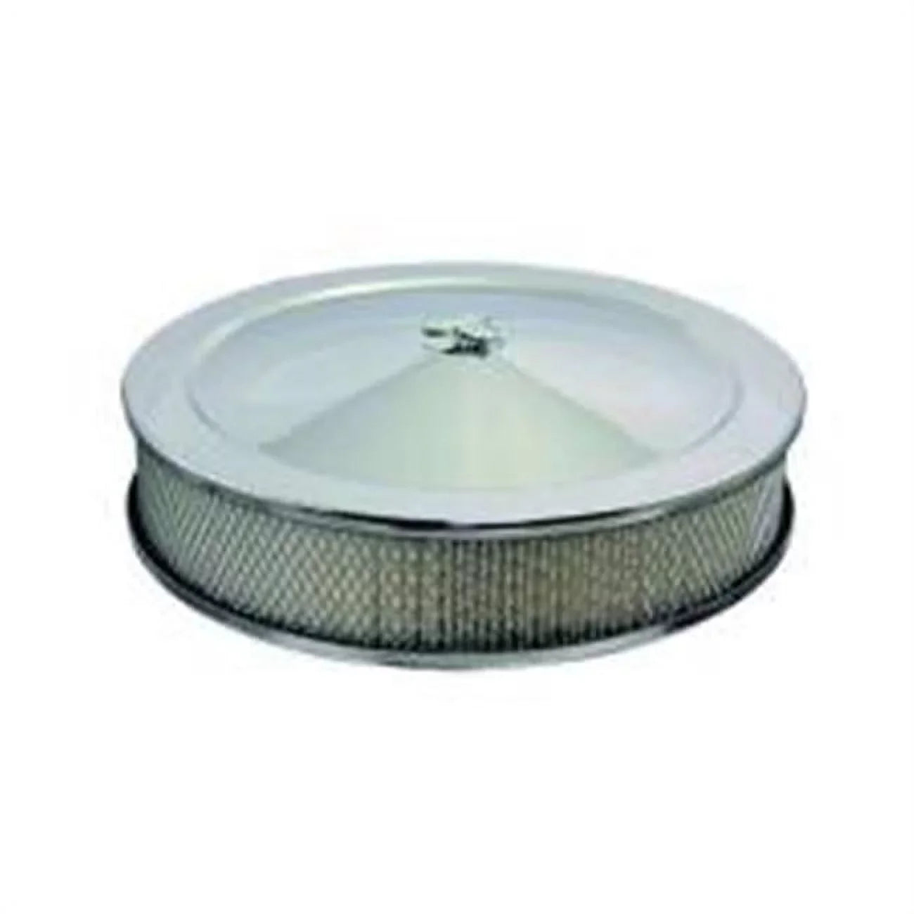 Flat Specialty Element High Round in. Chrome Assembly 5.12 Carb in. - Base Air in. Dome Flange Cleaner 14 3