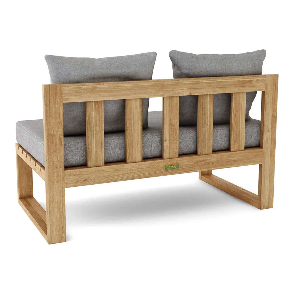 Straight Deep Modular Seating Anderson Teak