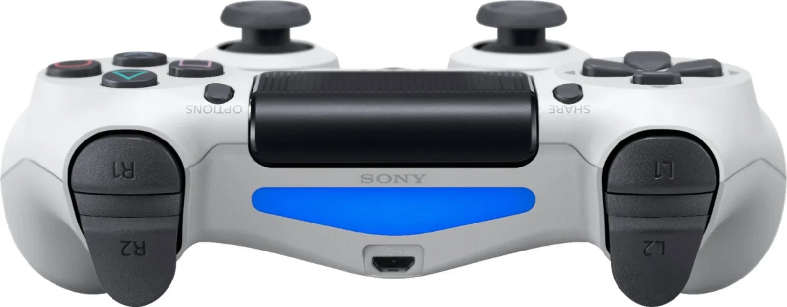 Sony White 4 Like Dualshock - 4 New) ( (Refurbished) Restored Playstation