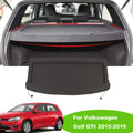 Hatchback Privacy Trunk VW Shade Rear Volkswagen 2015 Golf 7 GOLF 2015-2019 Black 2019 7 Luggage for Non-retractable GTI 2017 Cargo GTI 2018 Fit Cover 2016 Accessory,