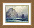 Matted Ornate Sydney 2x 'Cape Gold 24x20 Elias Print Laurence Art St. ' Framed