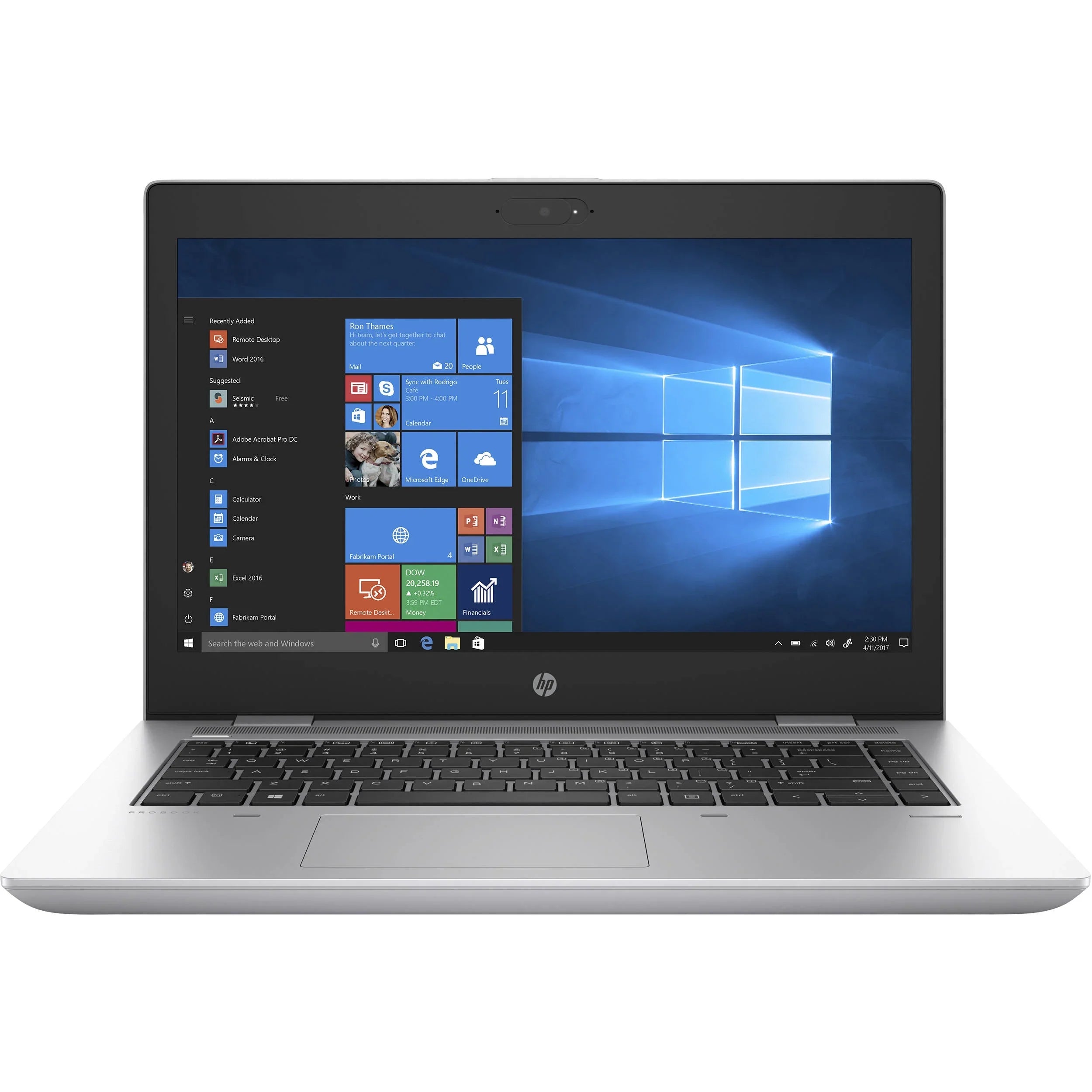 SSD GB GB 512 i5 14" 640 1.60 Windows Pro G4 (Refurbished) HP 16 Probook 10 Laptop GHz Intel Restored