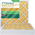 Air Pleated MERV 11 Filterbuy Filters AC (5-Pack) Furnace 17x17x1 HVAC