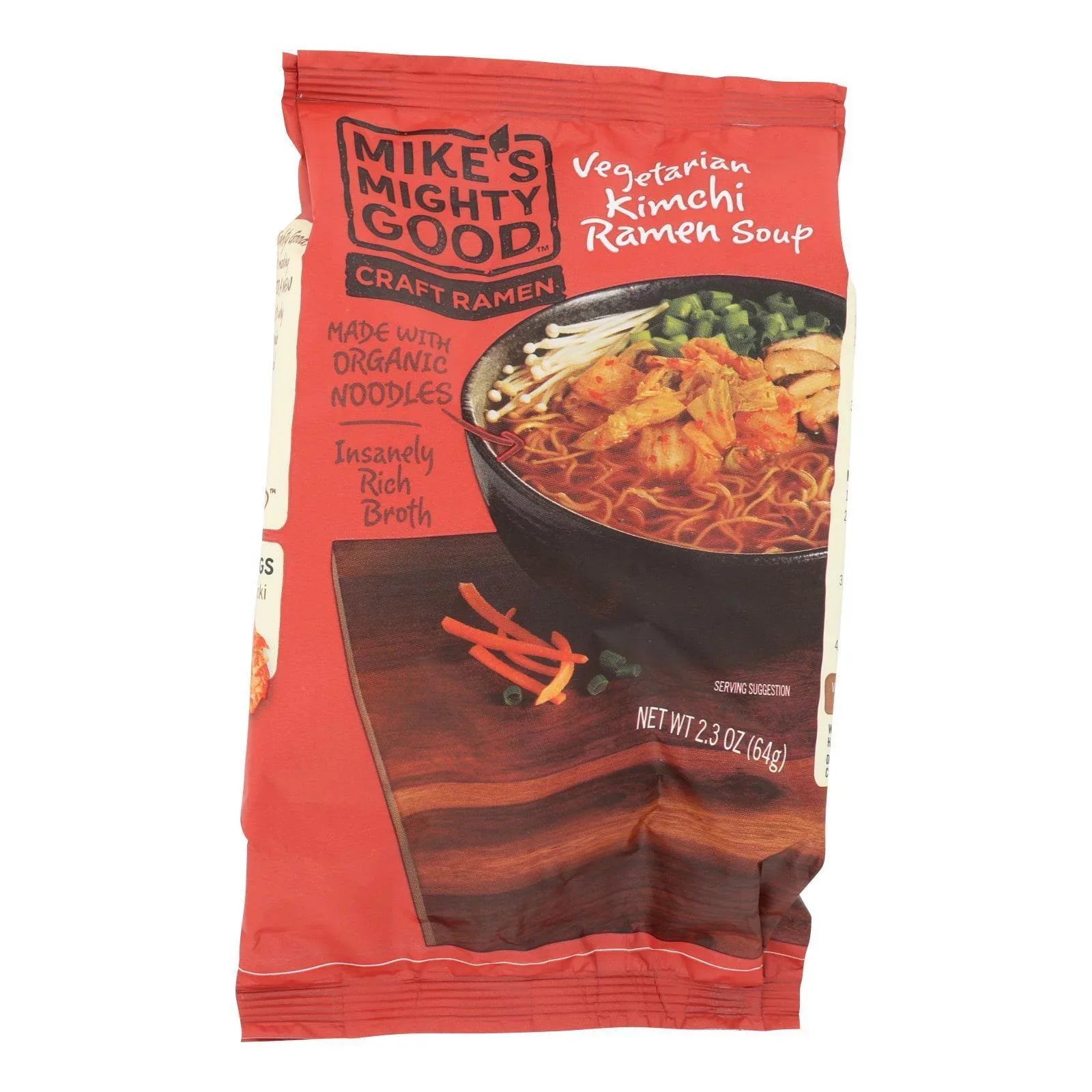 Of Good 7 Mighty Ramen Kimchi Oz, Pack Vegetarian Soup, Mike'S 2.3