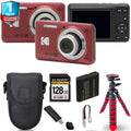 Camera (Red) Tripod Spider Case+ Warranty FZ55 Yr 1 + PIXPRO + Digital Kodak