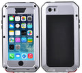Heavy Scratch Case Military Metal Travel Rugged (Silver) and Outdoor Protection, Shockproof 6 Gorilla iPhone Grade Glass Resistant Aluminum Duty