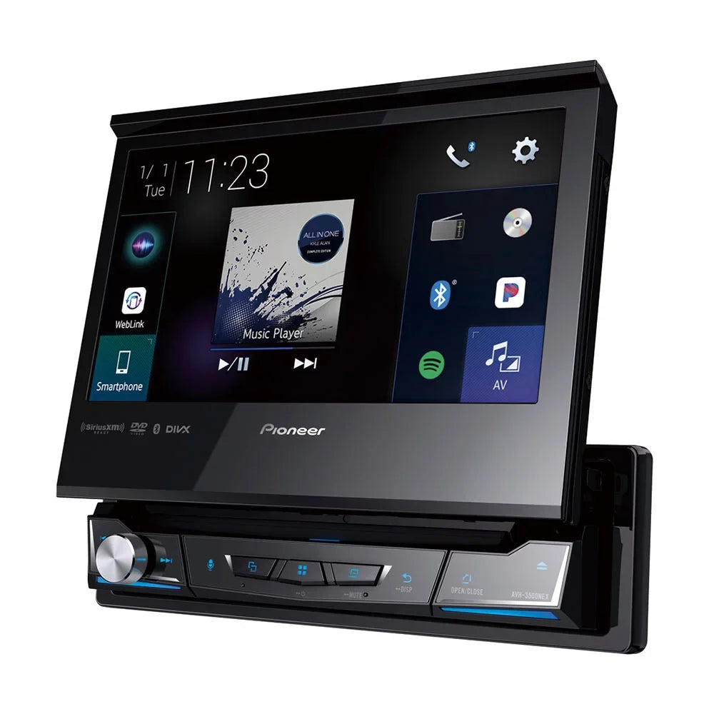 Free Pioneer 7" & New Bullet Receiver AVH-3500NEX Camera Single-DIN DVD