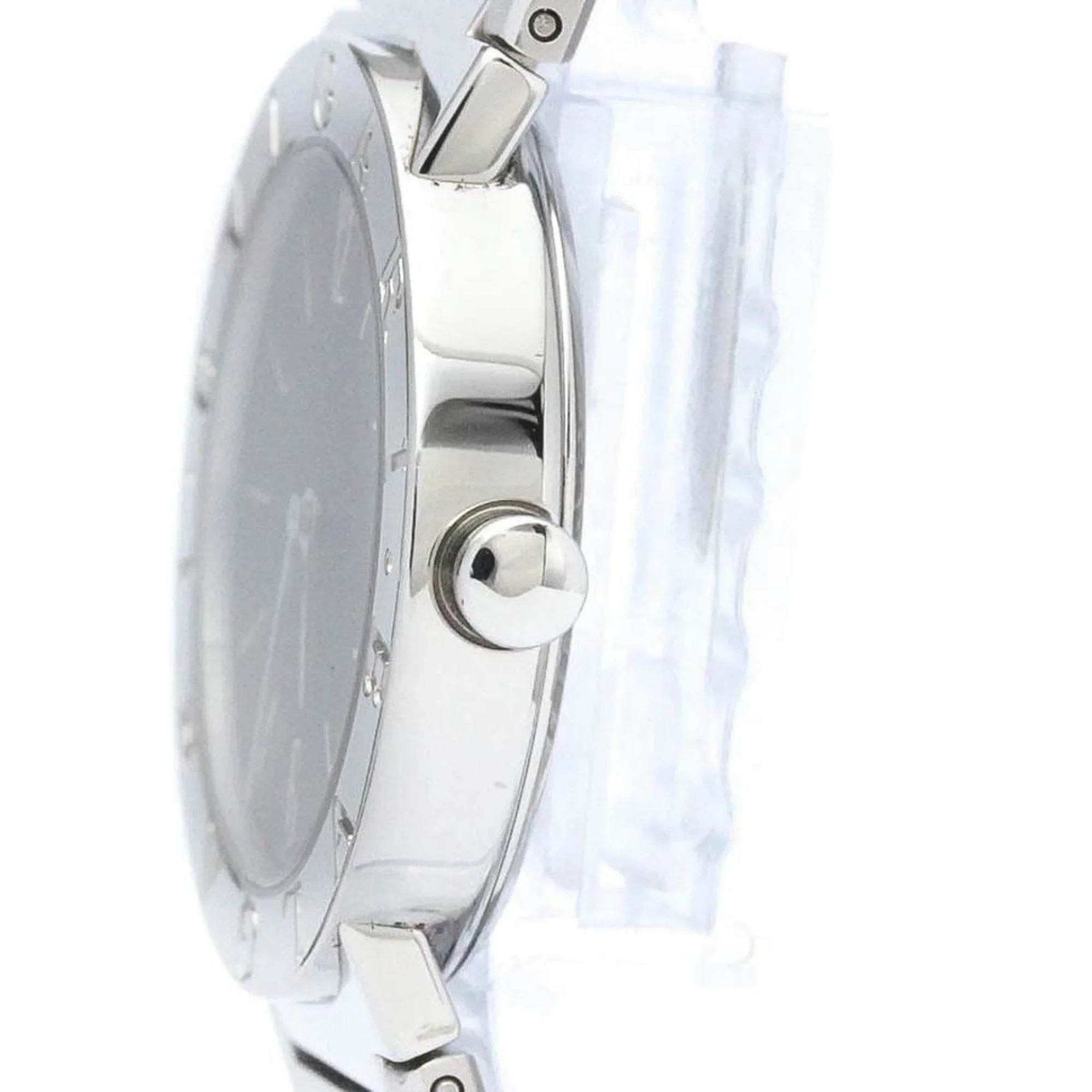 Pre-Owned BB30SSD BF565431 BVLGARI Unisex (Good) Watch Bvlgari Quartz Polished Bvlgari Steel