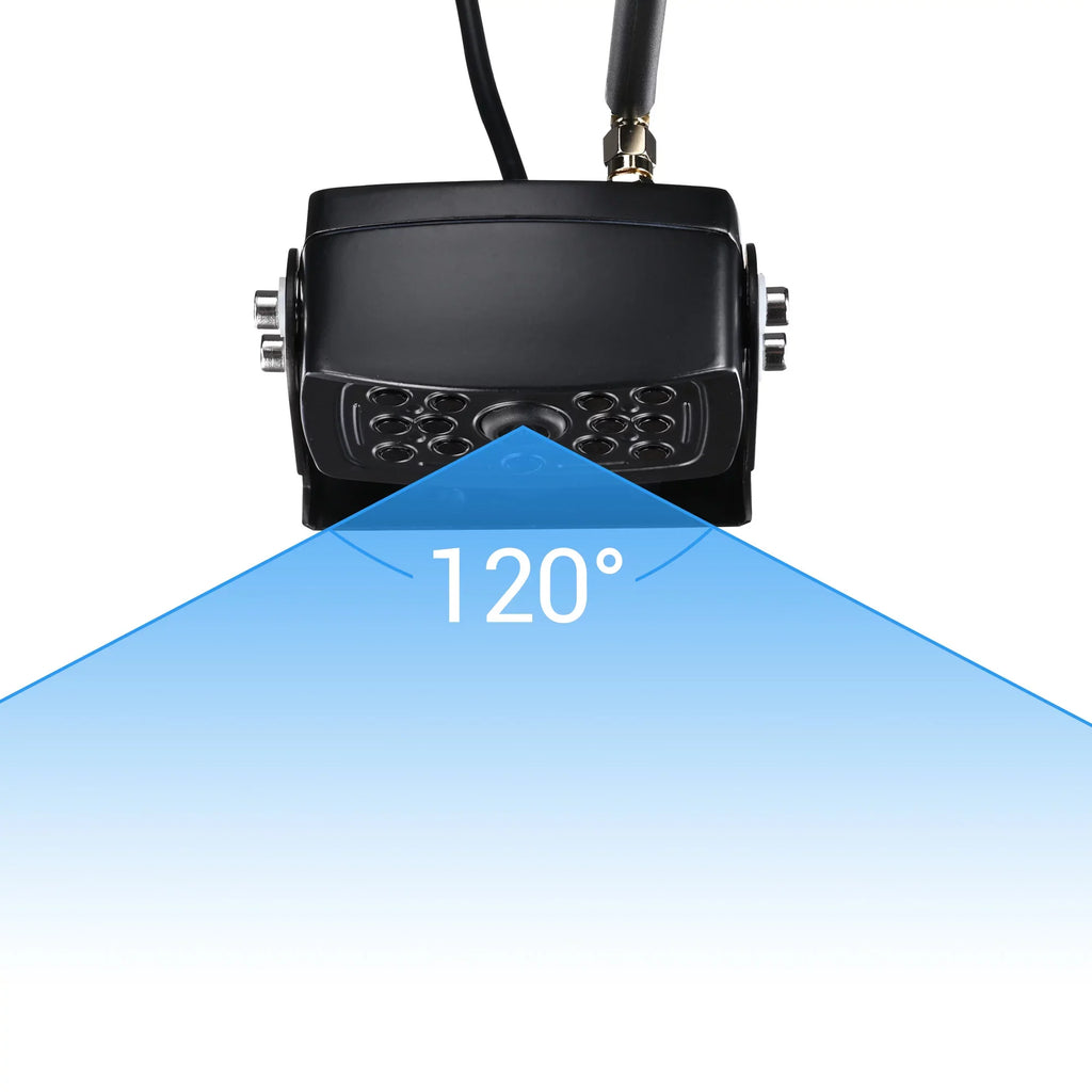 View Camper Backup Angle Wireless Truck Rear Signal iPhone Compatible Trailer WiFi Android RV Wide Yescom Digital Camera for with Waterproof