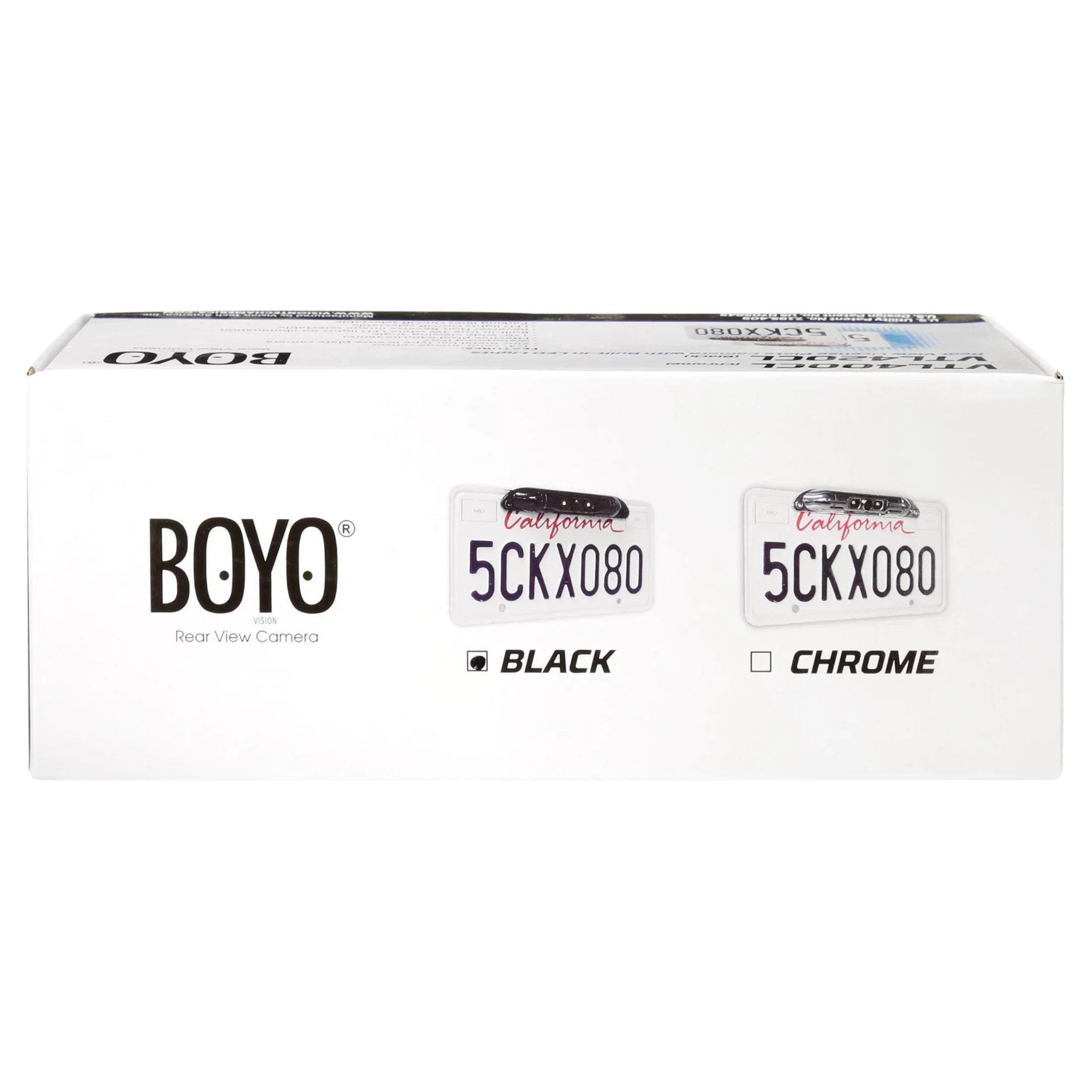 '- Bar-Type Plate LED (Black) BOYO Camera and Parking with License Backup Lines Lights VTL420CL