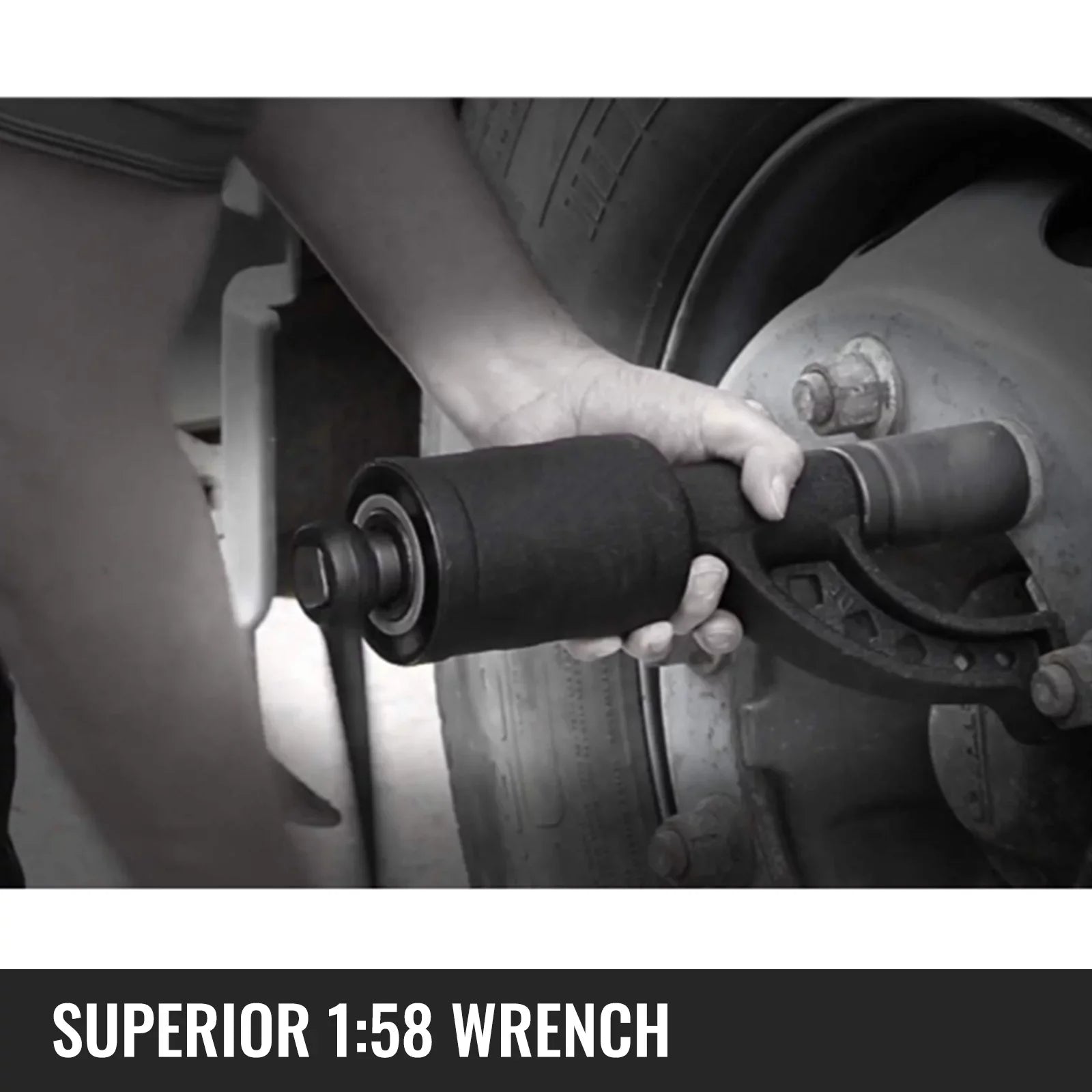 Lug 4 Labor Wrench Sockets Lugnuts Multiplier Torque Saving w/ Nut BENTISM Set Case 1:58