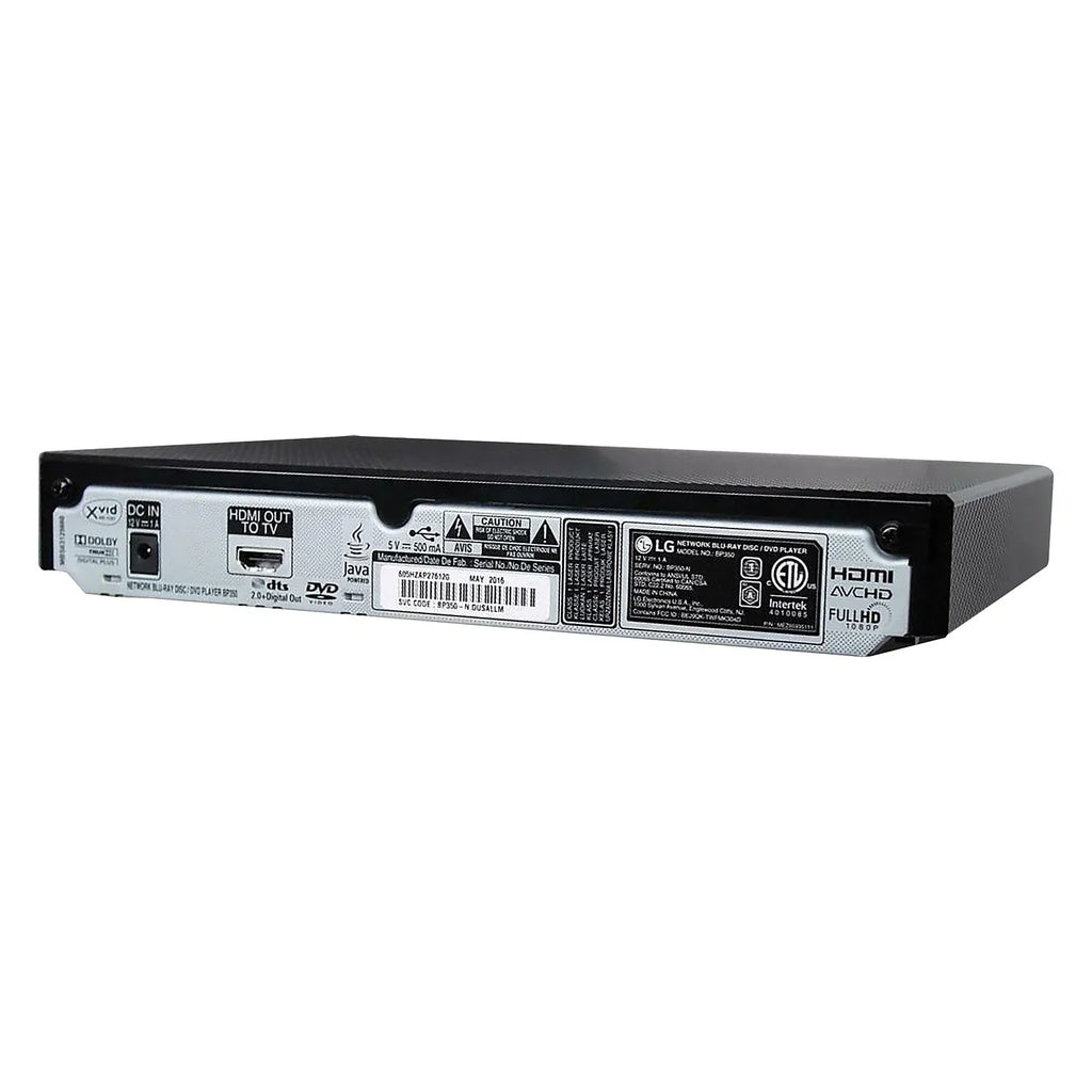 BP350 Blu-ray with LG Wi-Fi Streaming Services Player and Built-in