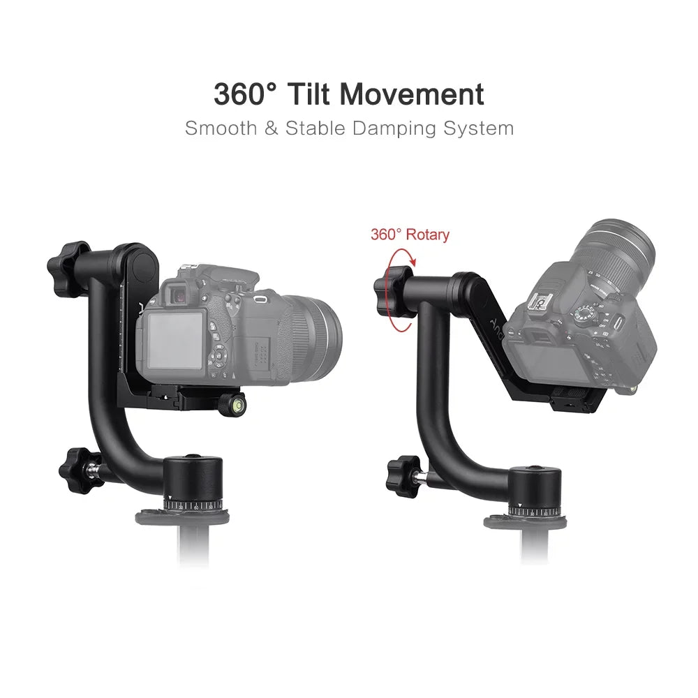 Duty Alloy Tripod Watching DSLR Bird Metal Camera Andoer Plate Heavy for Gimbal Suitable Panoramic Head Arca-Swiss with Aluminum Support Release Camcorder Standard Quick 30Lbs/13.6kg