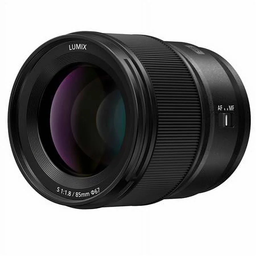 LUMIX 20-60mm Lumix Camera Lens S S and 85mm f/ Lumix with 1.8 L-Mount DC-S5 f/3.5-5.6 Mirrorless