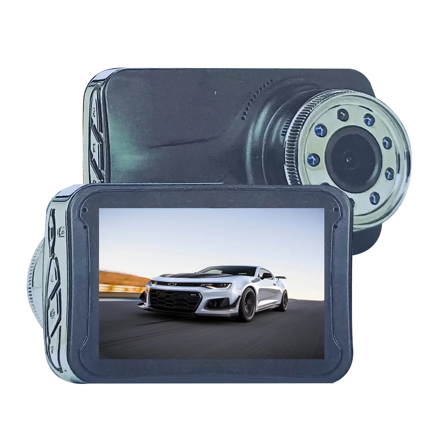 Angle Monitor Car Cameras for with Reliable - Perfect Driver's Full Car Loop Mini 1080P and License Car HD for Recording Band Wide G-sensor - Drivers 170° Rear birvsw Car Front Dashcam and Tachograph