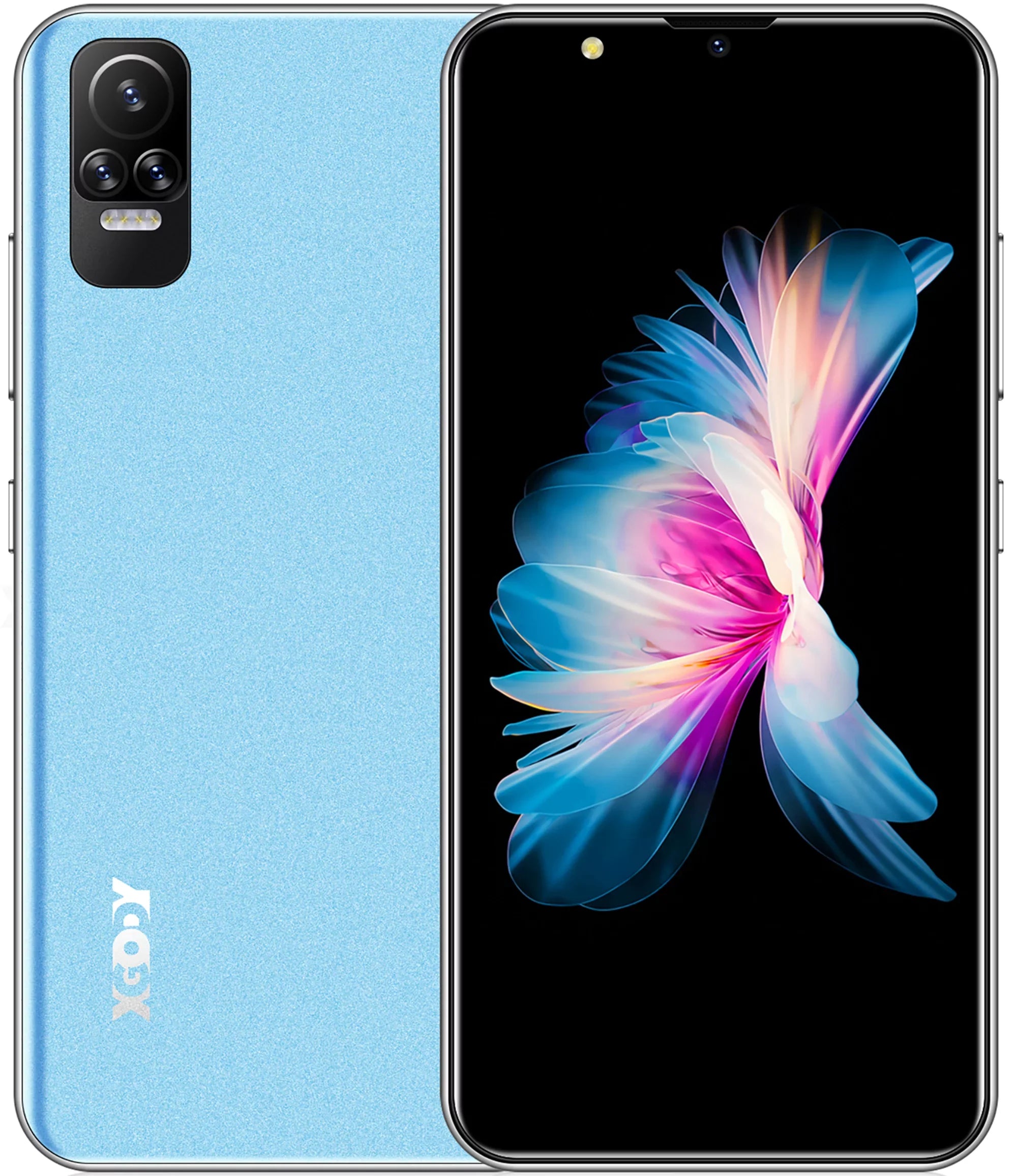 2 10.0 Smartphones Blue OS 6.1 Refurbished Inch V40 ing Megapixels Face 4G Xgody (MP) GB Phones 5 Android XGODY-V40 Cell
