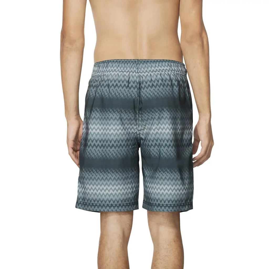 20" Stripe Shorts 2-Way Men's Black-Large Dwr Board Speedo Bondi Stretch Purview