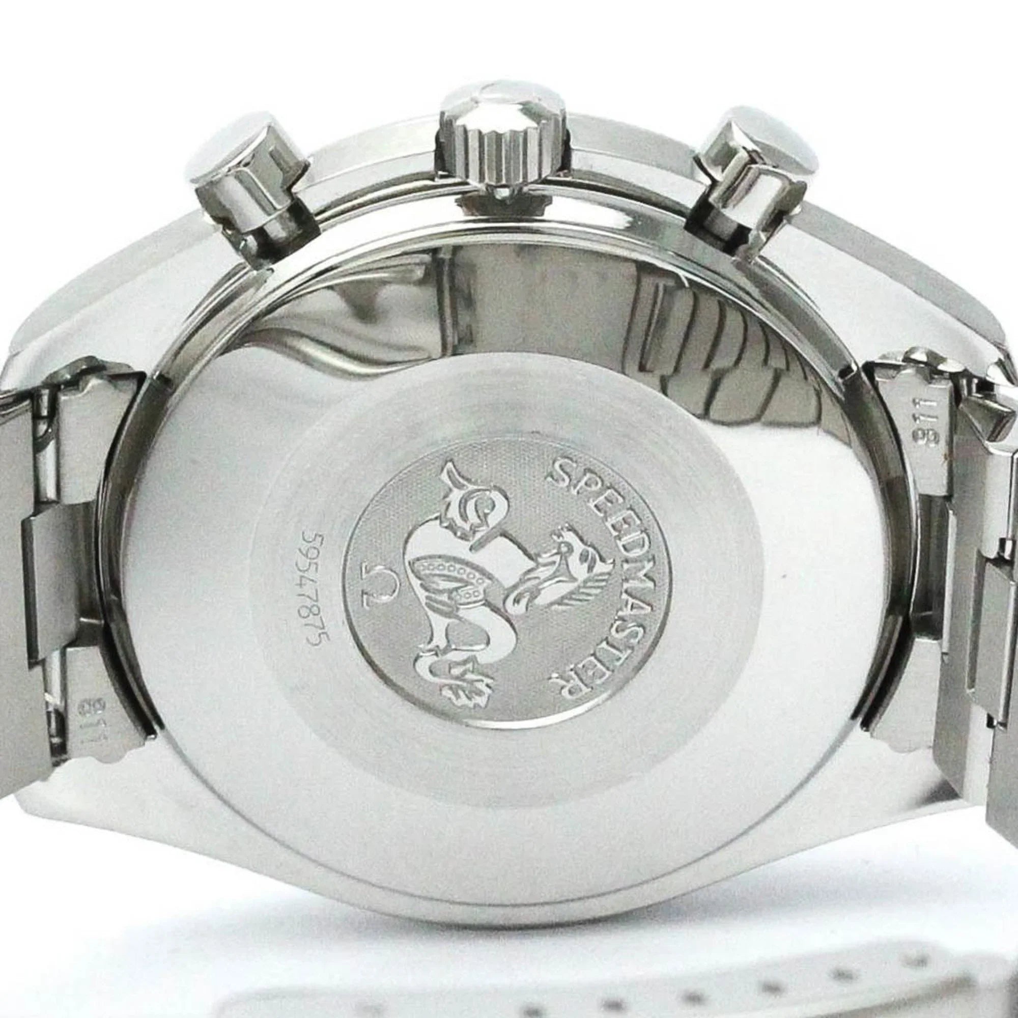 3510.50 Polished Steel Pre-Owned Mens (Good) Watch Automatic BF566753 Speedmaster OMEGA
