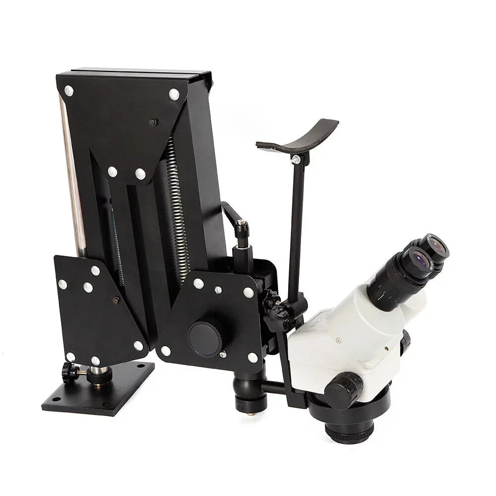 Inlaid Stand Setting Gem Spring Microscope Bracket Micro Multi-Directional Diamond ZhdnBhnos Machine Tool Mirror with Making Jewelry