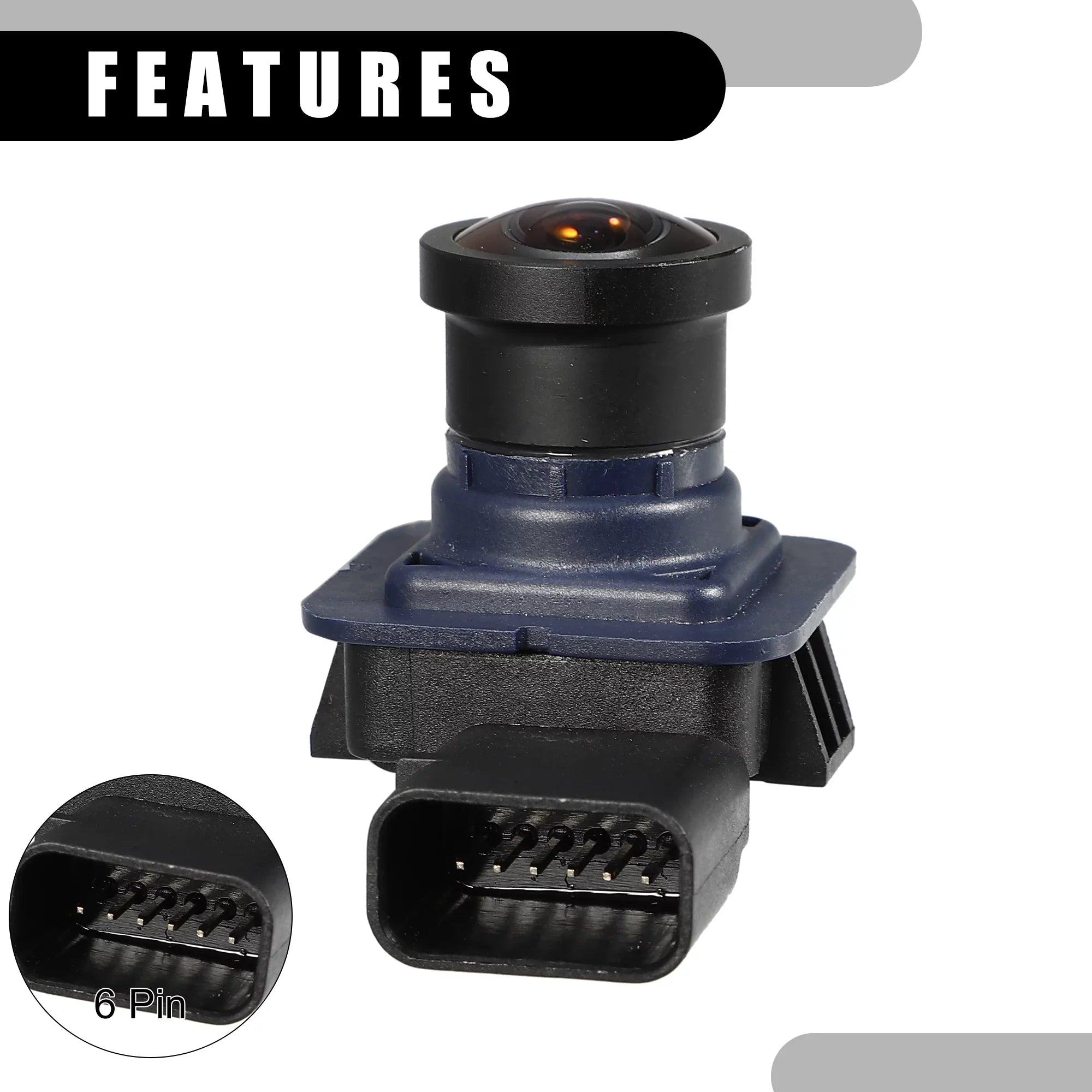 Back Up Car Rear View for V6 3.5L Camera No.GA8Z-19G490-A Ford Gas Flex 2013-2019 -