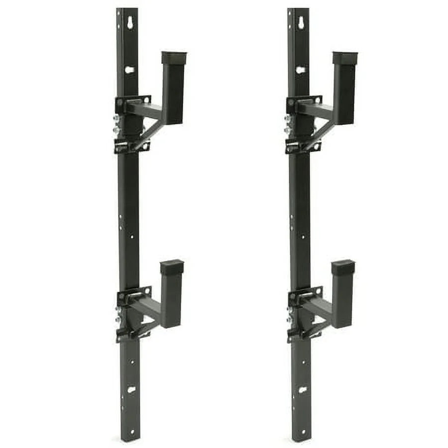 Bars Trailer or Mount Enclosed Wall Out Kojem Cargo Carry 1 Side Ladder 2 Rack Exterior - Universal Adjustable 2 Ladders Trailer for Side