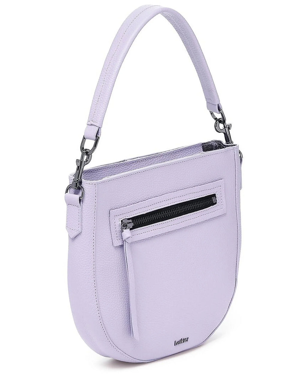 Beatrice Saddle Bag, Leather Purple Botkier