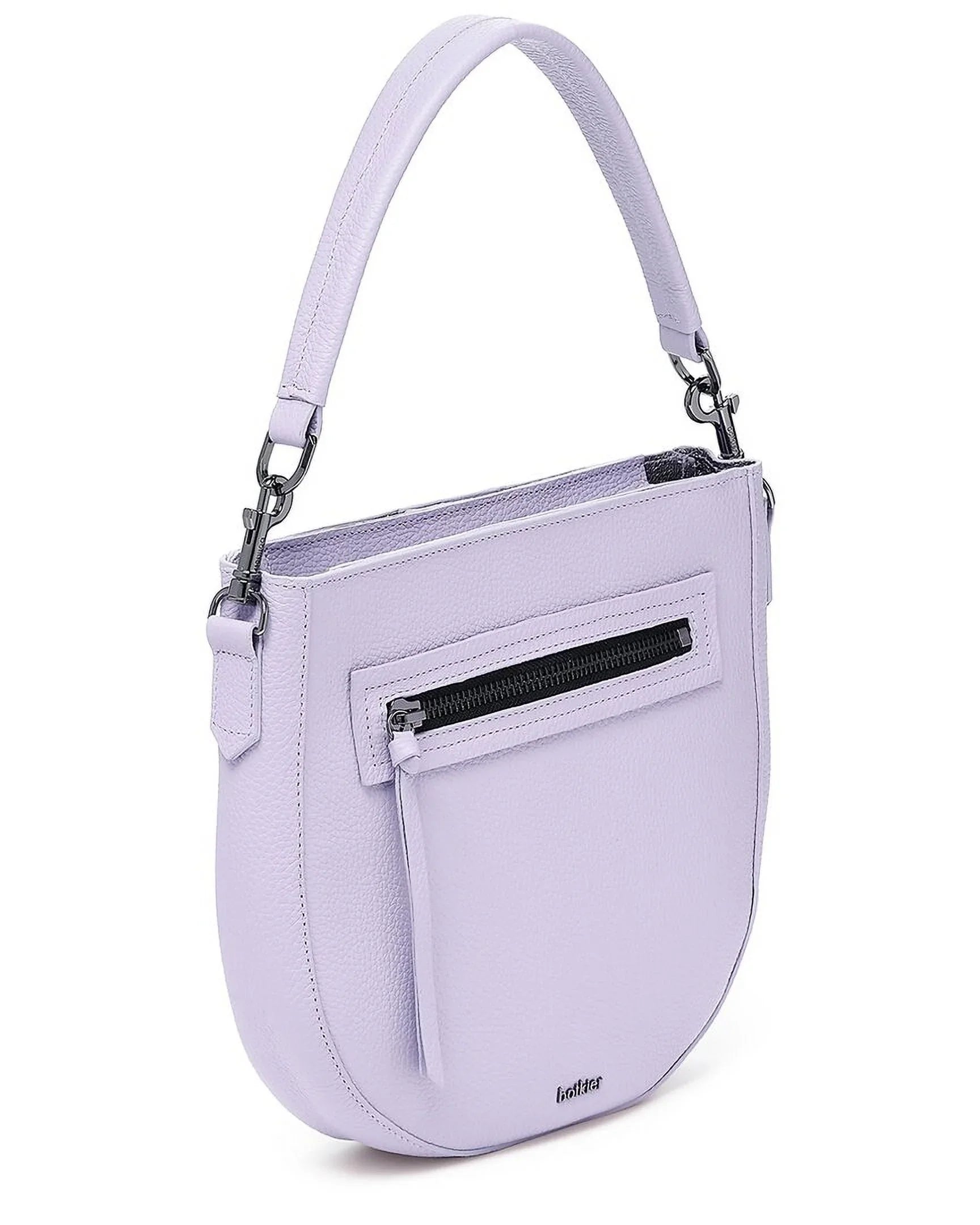 Beatrice Saddle Bag, Leather Purple Botkier