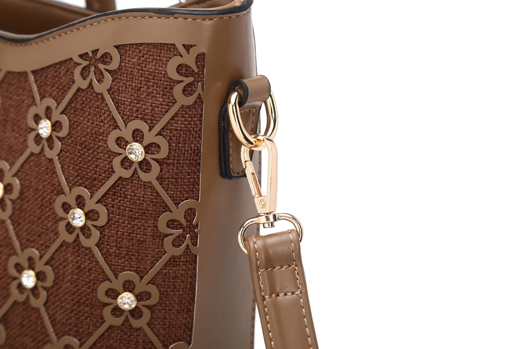 3D Wildflower Tote Travel & Work