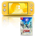 HD Yellow Bundle of Sword Switch Skyward Legend Nintendo Zelda Lite Console with