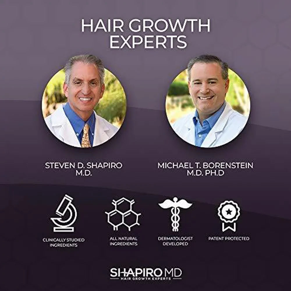Vegan ounce Shapiro DHT MD Hair Month) Loss Formula 8 Fighting Shampoo, (1 for Thinning Hair,