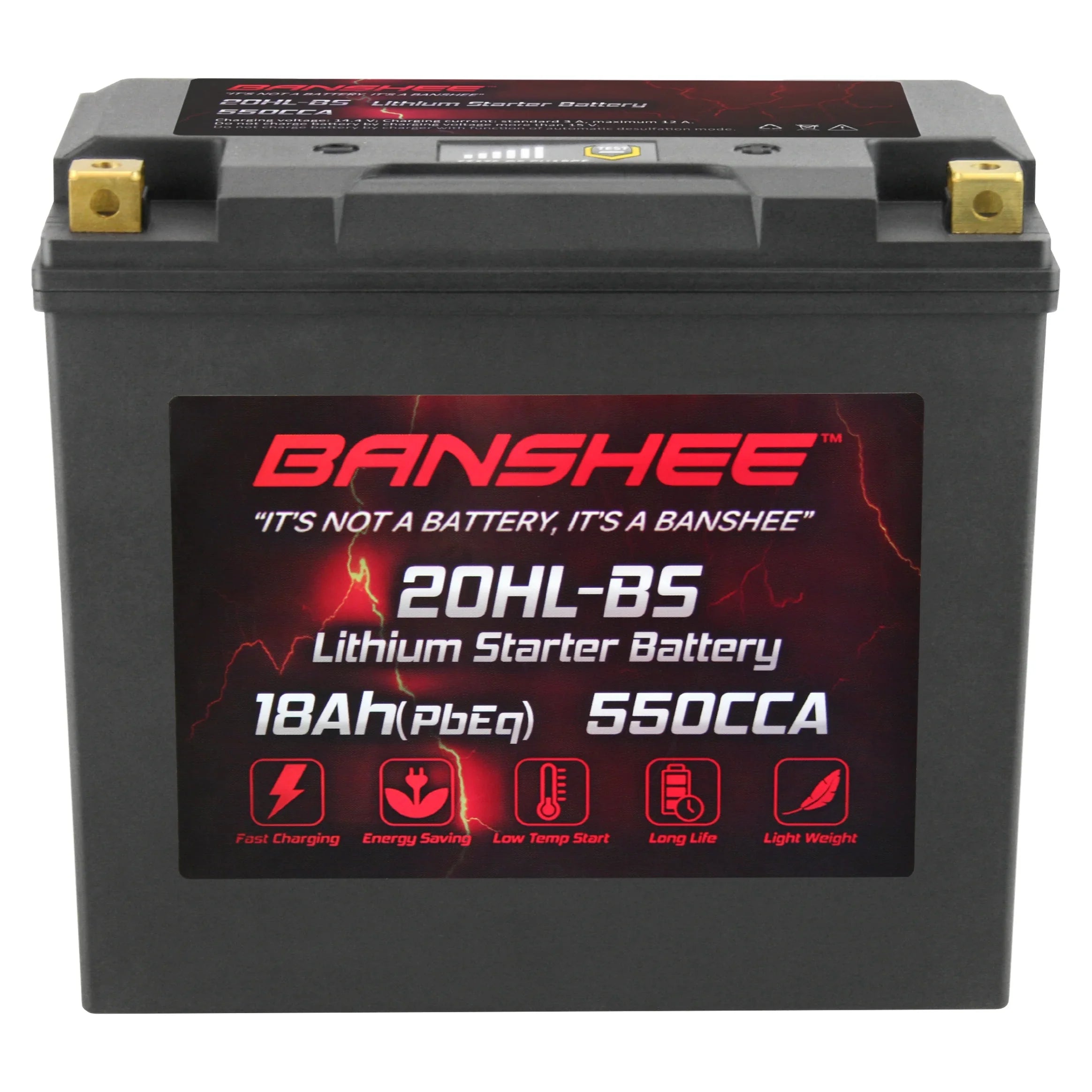 LiFePO4 2015 Battery 20L-BS WaveRunner Sport with Banshee to 2015 V1 Compatible Motorsports VX1100D Yamaha