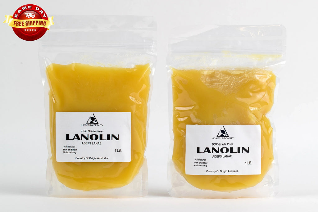 GRADE 2 REFINED LANOLIN 100% SKIN MOISTURIZING USP PURE ULTRA LB ANHYDROUS LIP