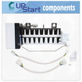 Compatible Icemaker D7824706Q for Magic RC203PDA-DS09A W10190978 Ice Replacement Maker - Refrigerator with Chef