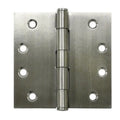 Stainless - Residential of 2 Pack Square x Steel 4 Case Satin 30 4 Hinge, - in.
