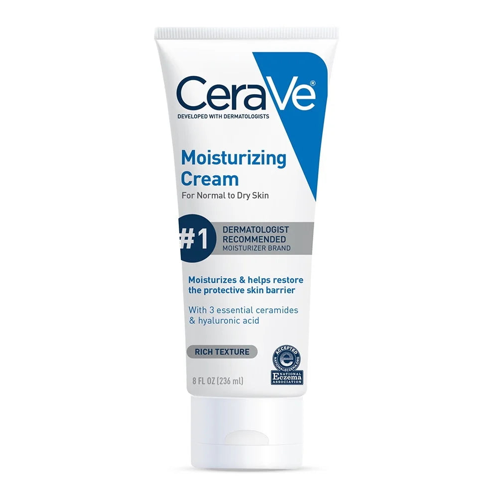 Oz, Body and 8 Dry 2 Pack Cream CeraVe Face Moisturizing Skin, for