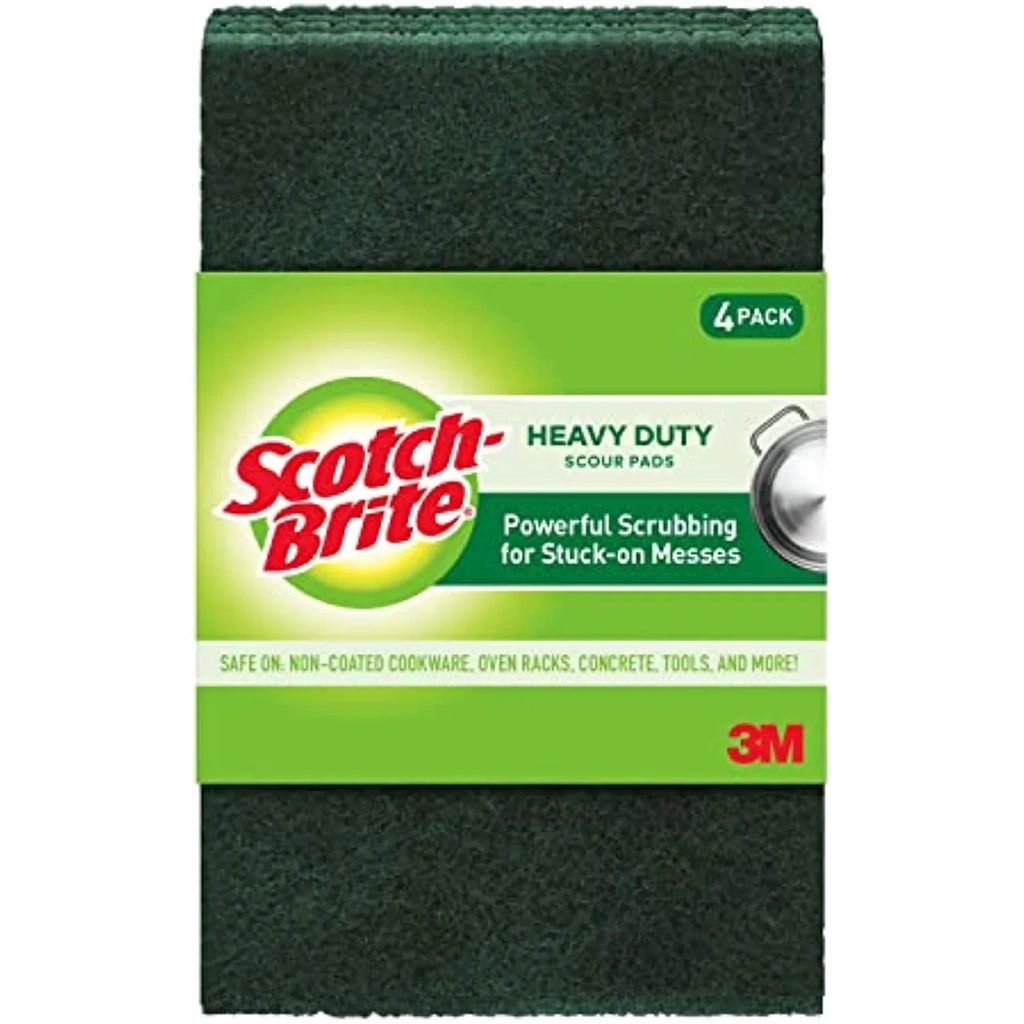 Scotch-Brite Heavy Pads, Green Duty 48, Scour