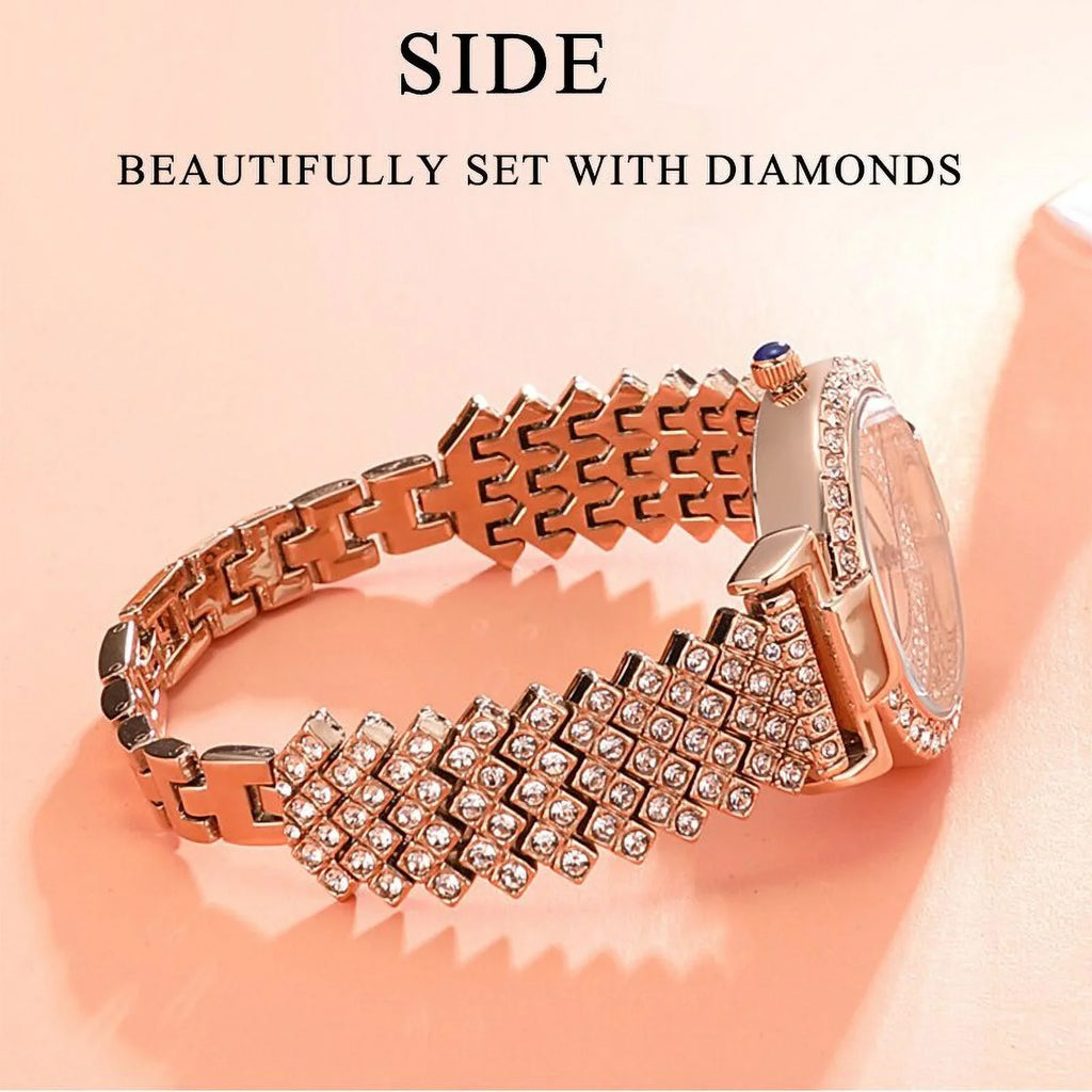 For Fashion Watches Zegarek Luxury Waterproof 2022 Brand Moda Diamond Quartz Ladies Skmei Dropshipping Gifts Mujer - Wristwatches Quartz Women Watch