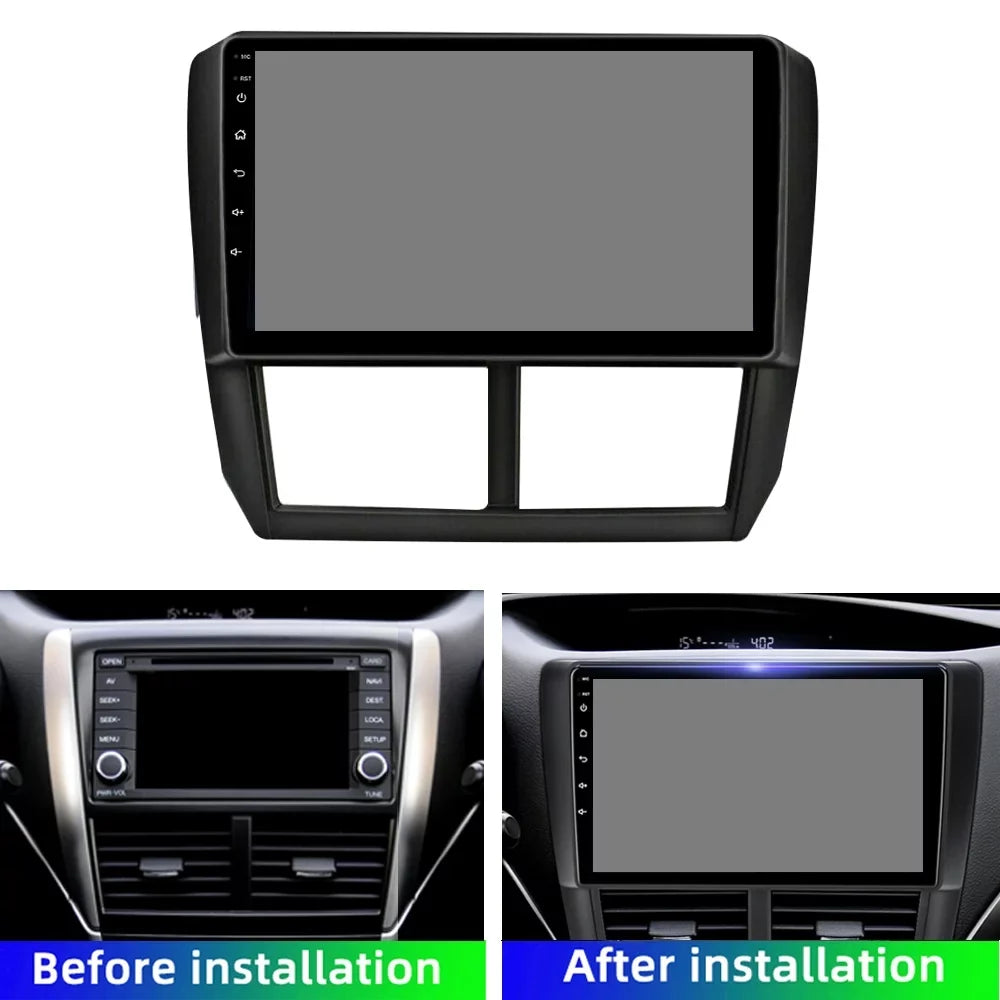 Subaru 10 9 Car Radio Auto Carplay 2008-2012 Player Bluetooth Android inch GPS Car Forester for Navigation JMANCE Android